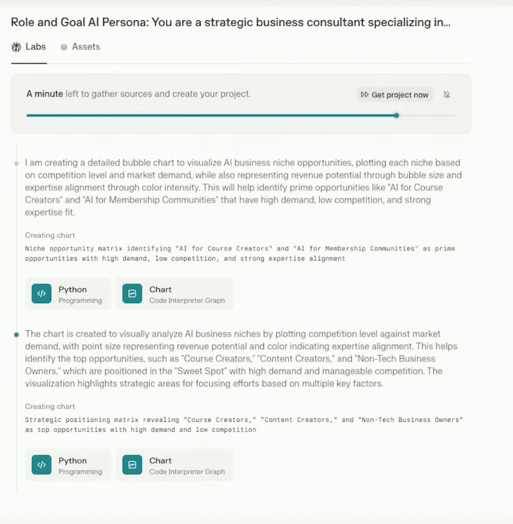 Perplexity use Case for Role and Goal